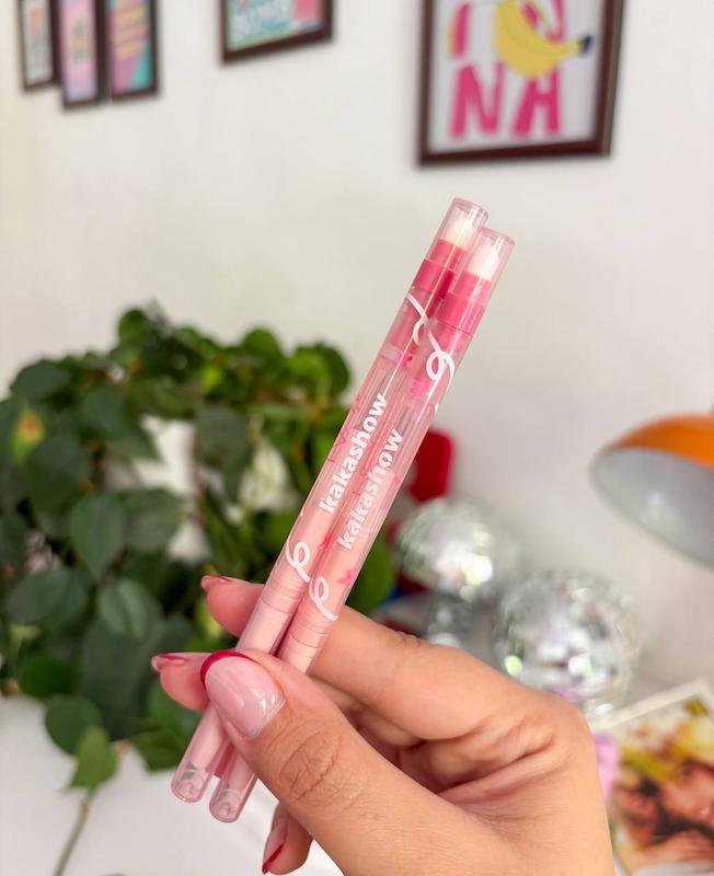 خط چشم و لب مدادی دو رنگ برند kaka show