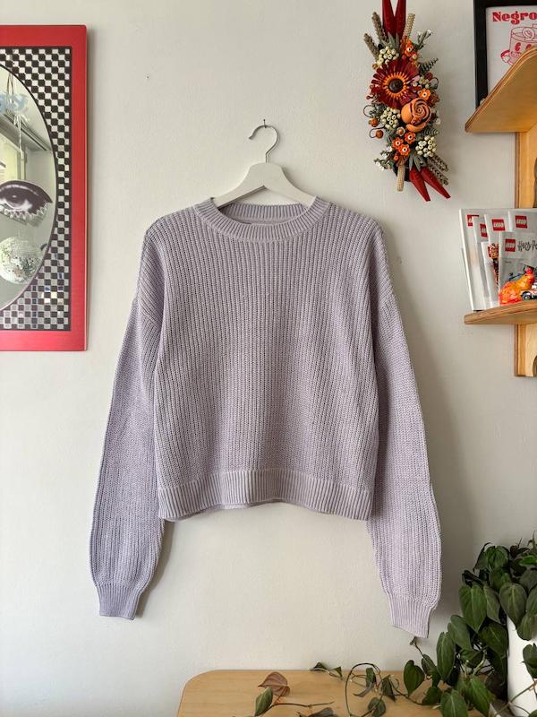 بافت نرم و لطیف ساده یاسی برند Noisy way