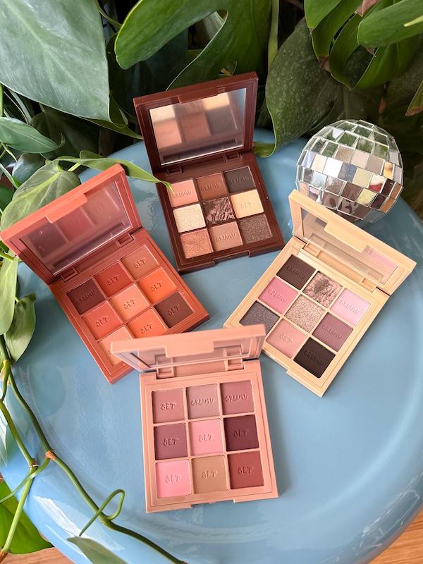 پالت سایه ۹ رنگ طرح هدی بیوتی creamy برند hudamoji