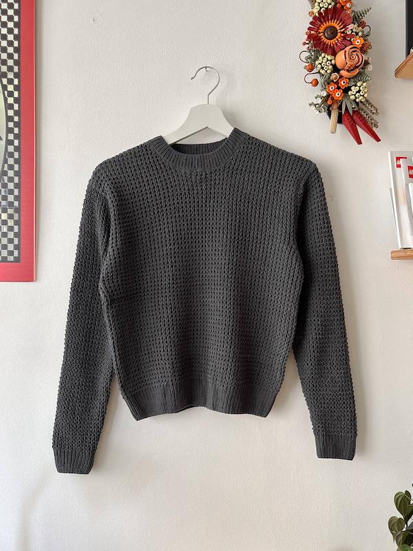 بافت نرم و لطیف طوسی ساده برند zara