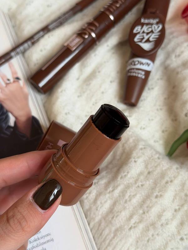 تینت ژله ای لب و رژگونه قهوه ای hudamoji