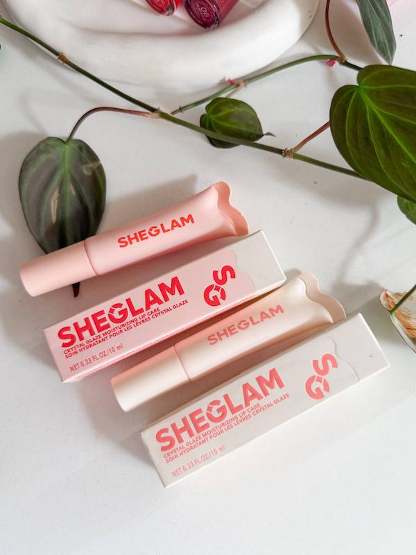 لیپ گلاس کریستالی دوپ شیگلم برند sheglam