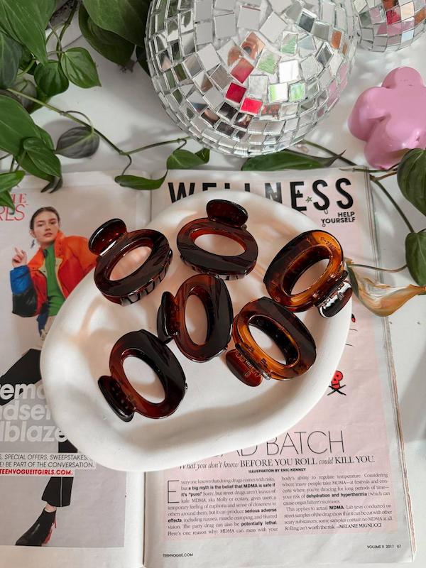 کلیپس مو متوسط مدل نشکن وارداتی