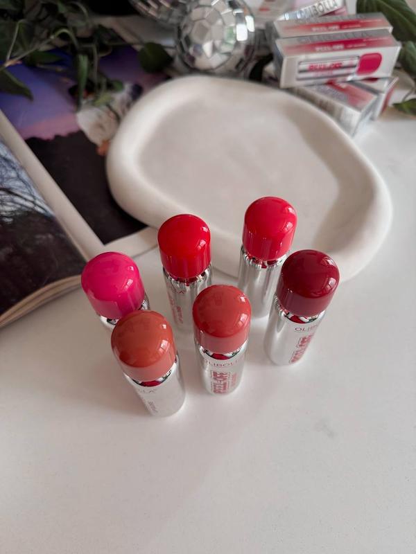 رژ پیل آف peel off پوکه نقره ای برند olibolla