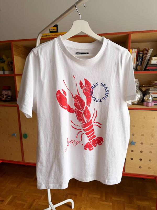 تیشرت نخی lobster برند sinsay