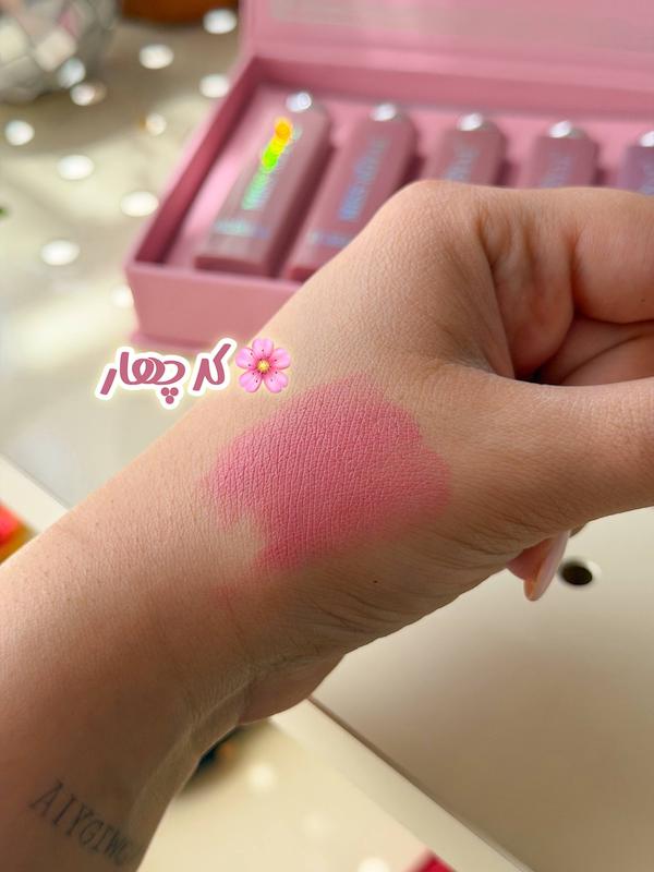 رژ جامد طرح دیور dior برند miss royale