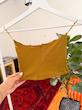 تاپ دکلته سبز زیتونی برند zara