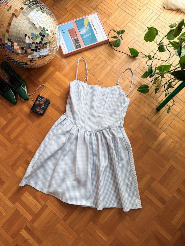 ساندرس چهارخونه پینترستی برند Zara