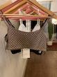 تاپ نگین دار کرمی نسکافه ای برند Zara