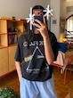 تیشرت نخی pink floyd برند h&m