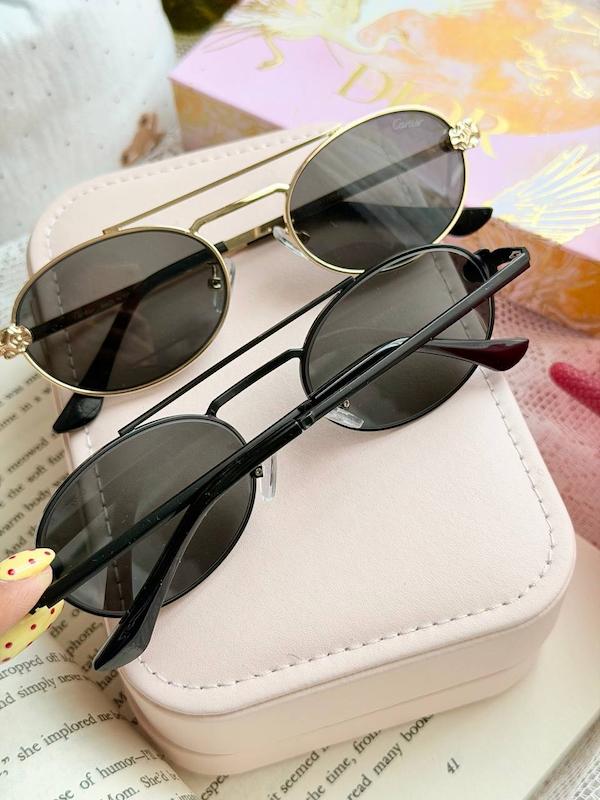عینک uv400 unisex با دو رنگ مختلف کد کارتیه ۴-۵