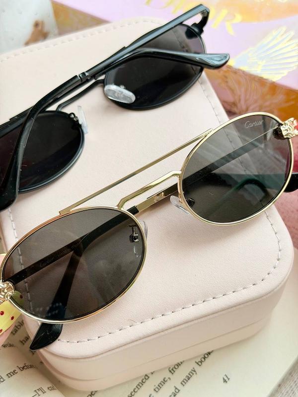 عینک uv400 unisex با دو رنگ مختلف کد کارتیه ۴-۵