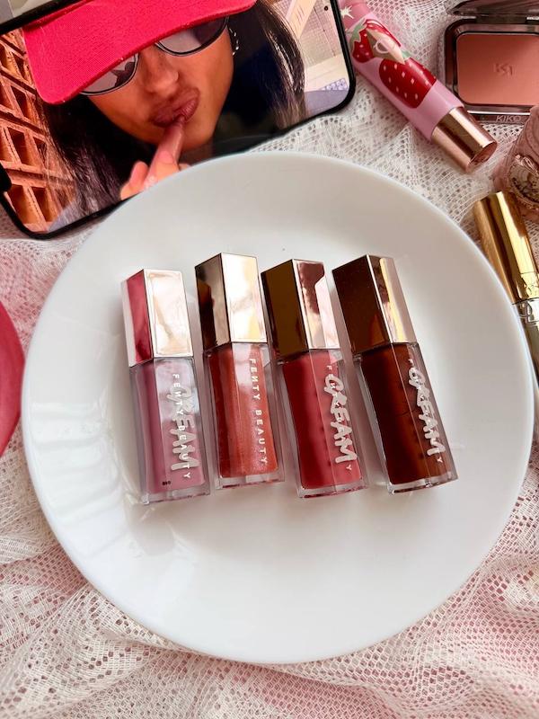 لیپ گلاس ۴ رایحه اصلی فنتی بیوتی برند fenty 