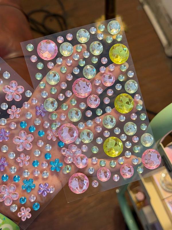 نگین رنگی ترند وارداتی ✨🌸 ۷ رنگ مختلف