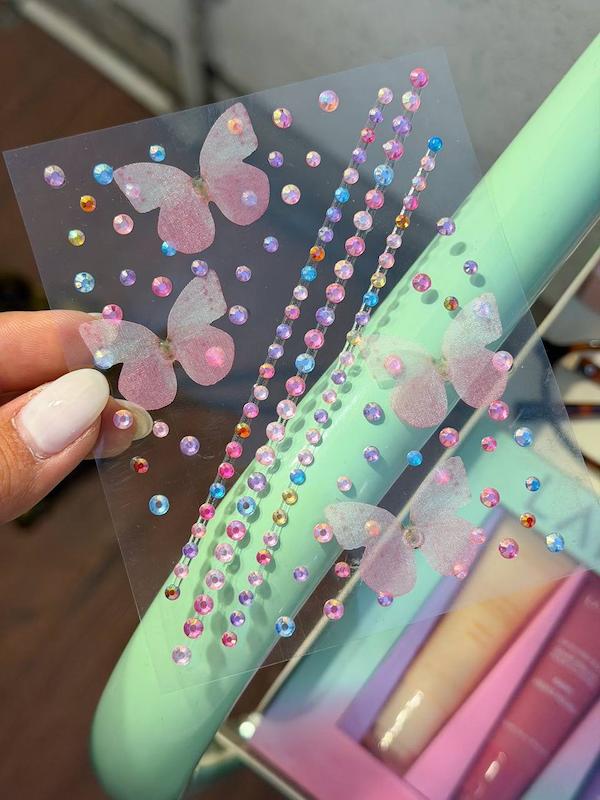 نگین رنگی ترند وارداتی ✨🌸 ۷ رنگ مختلف