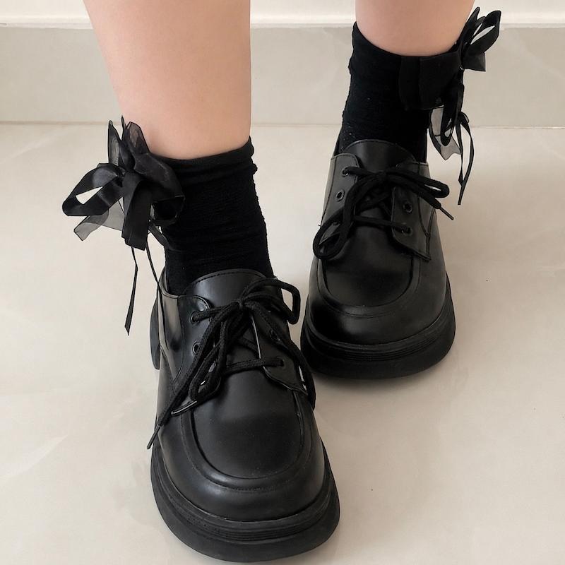     جوراب فیشنت پاپیون🎀🖤
