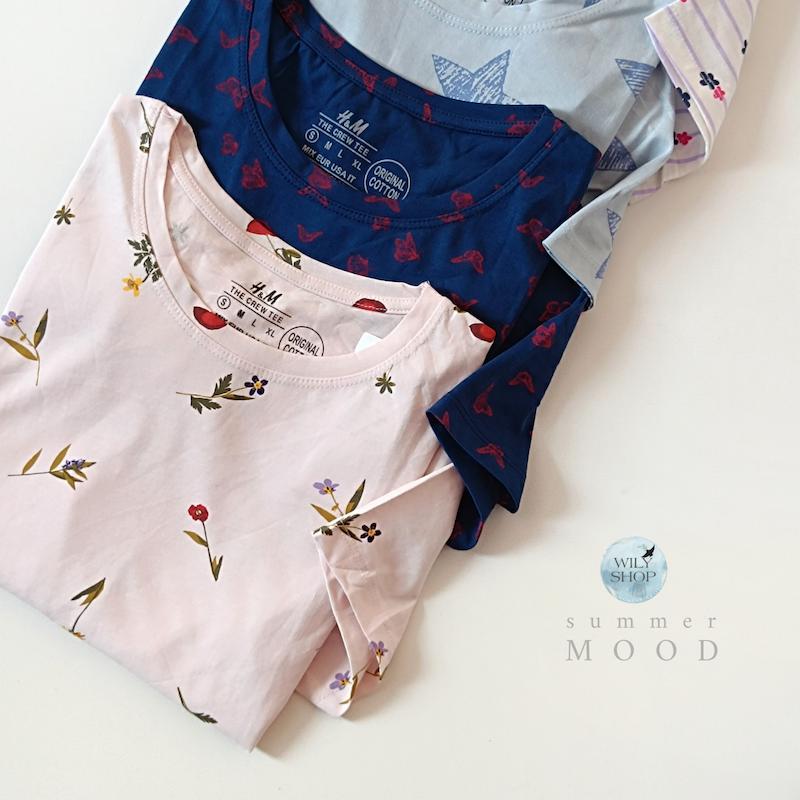 تیشرت طرحدار H&M