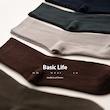  ‎پَکِ ۵ جُفتیِ جورابِ Basic life New