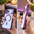 Burgundy MagSafe Jelly Case  |  قاب ژله ای مگ سیف برگندی