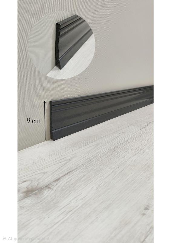 قرنیز مدرن ۹ سانت رنگ طوسی