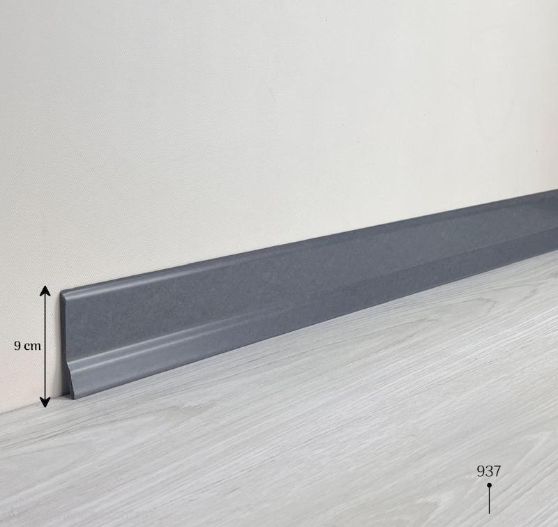 قرنیز ۹ سانت pvc طوسی