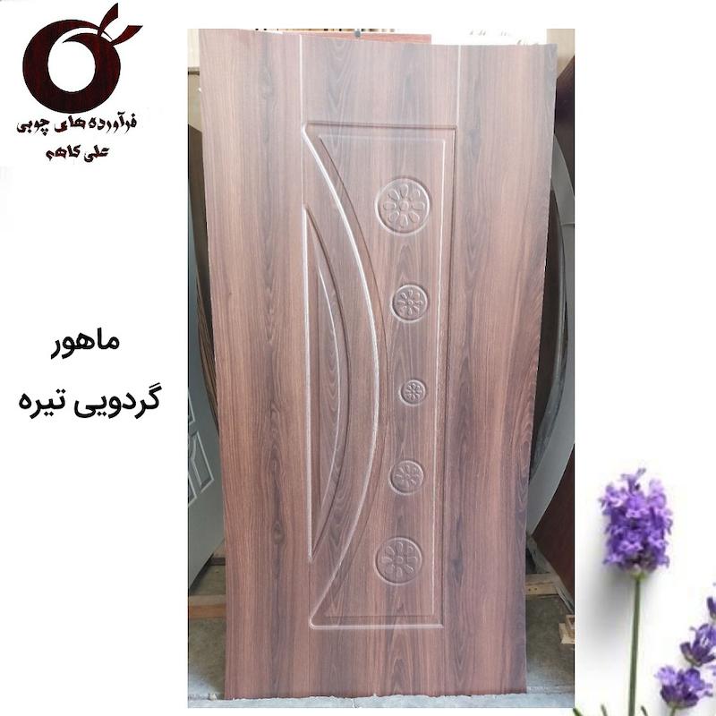 رویه درب ملامینه ماهور گردویی 