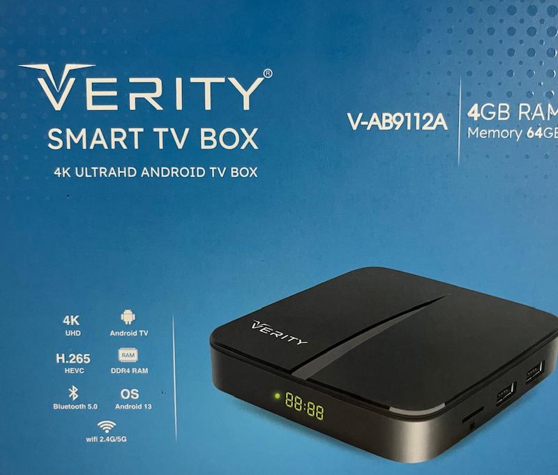 اندروید باکس وریتی مدل VERITY V-AB9112