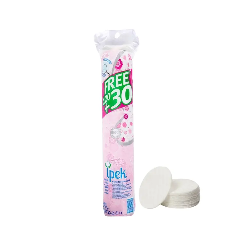 IPEK Makeup Remover Pads 150 Pieces