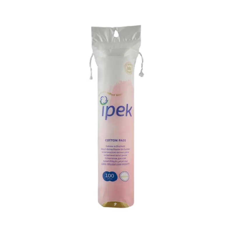 IPEK makeup remover pads, 100 pieces, model IPEK