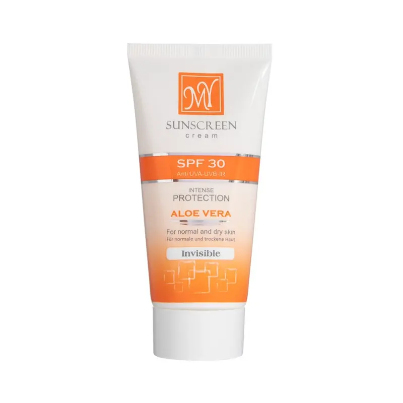 ضد آفتاب بی رنگ مای SPF30 فاقد چربی برای پوست های خشک و نرمال MY INVISIBLE