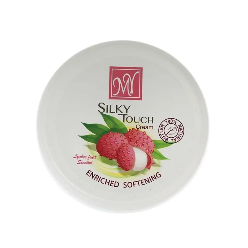 کرم مرطوب کننده میوه ای سیلکی تاچ مناسب پوست های نرمال و خشک ۲۰۰ میلی لیتر مای MY SKIN TOUCH