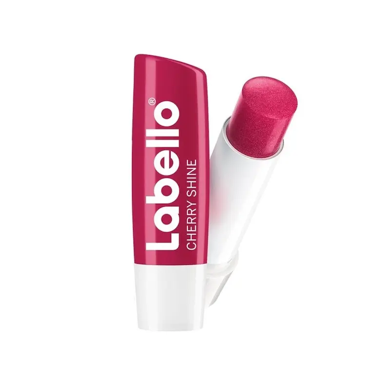 LABELLO CHERRY lip balm and conditioner containing cherry extract