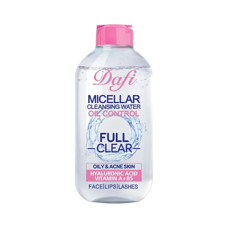 محلول آرایش پاک کن مخصوص پوست های چرب دافی DAFI