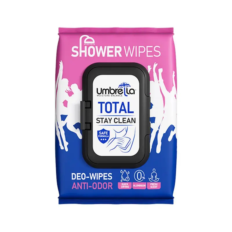 دستمال مرطوب خوشبو کننده بدن توتال آمبرلا Umbrella
