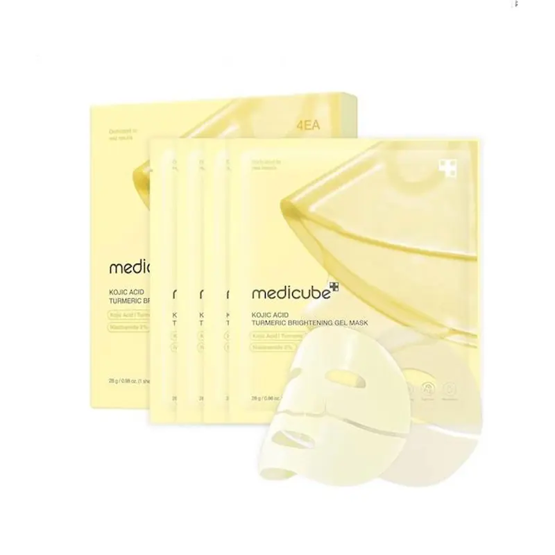 PDRN-Pink-Collagen-Gel-Mask-and-Medicube-Yellow-Brightening-Gel-Mask