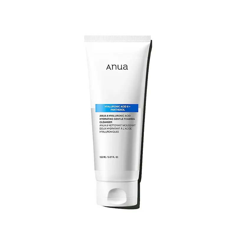 Anua-8-Hyaluronic-Acid-Panthenol-Hydrating-Gentle-Foaming-Cleanser