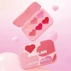 پالت رژگونه کرمی قلبی شیگلم مدل FLUSH CRUSH CREAM BLUSH SHEGLAM