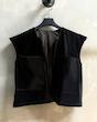 vest، جلیقه، وست چرم، وست مشکی چرم