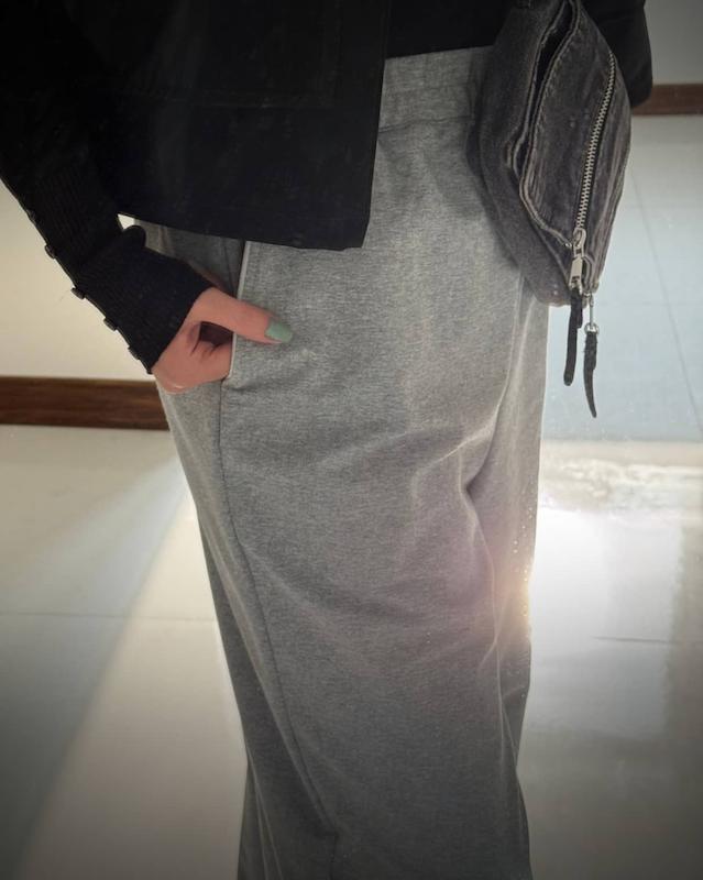 شلوار، شلوار طوسی ملانژ، شلوار نخی، شلوار نخ پنبه، شلوار وولن