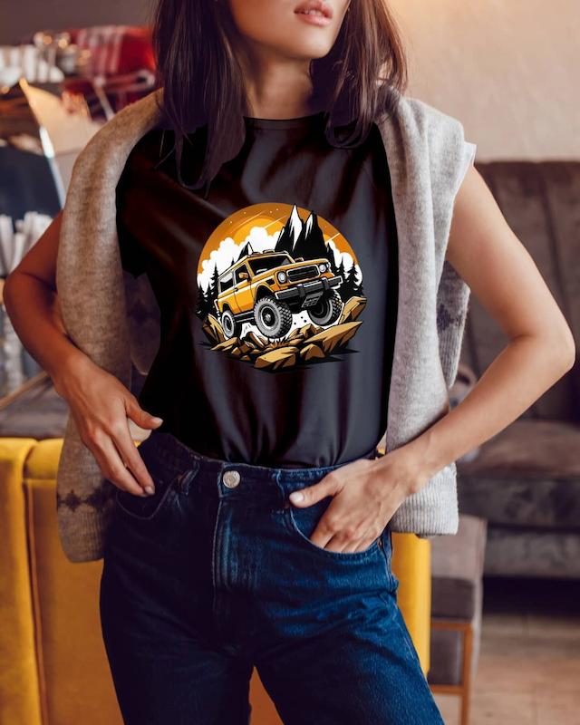 تی‌شرت آفرود طرح ۲