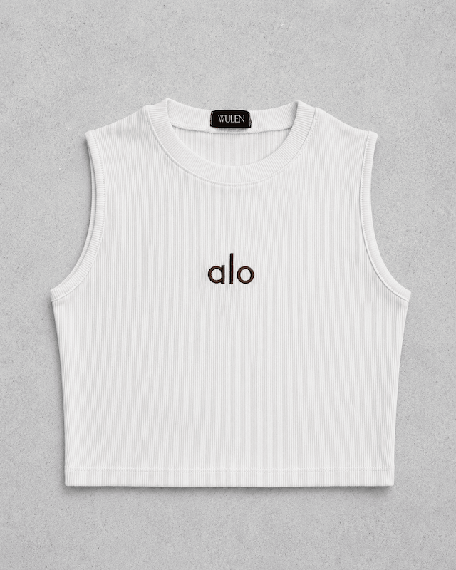 کراپ‌تاپ طرح Alo رنگ سفید  
