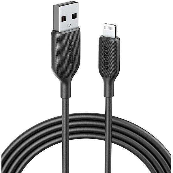 کابل شارژ USB به Lightening انکر مدل A8813 طول 1.8 متر