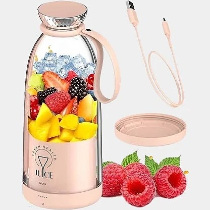 شیکر فرش جویس شیائومی مدل Fresh Juice ظرفیت 500 میل ا Fresh Juice Bottle Blender 500ml