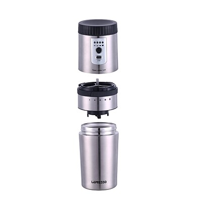 قهوه ساز لپرسو LePresso Portable Mug Burr Grinder Coffee Maker 