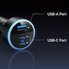شارژر فندکی ۶۷ وات انکر مدل ANKER 335 67W Car Charger