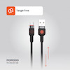  کابل 1.2 متری آلومینیومی USB به Micro مدل Porodo