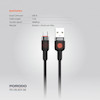  کابل 1.2 متری آلومینیومی USB به Micro مدل Porodo