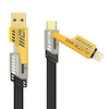 کابل تبدیل USB به لایتنینگ ، microUSB ، USB-C برند First You مدل C004