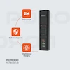 شارژر باتری موبایل پرودو مدل 85W Multi-Port USB Charging HUB