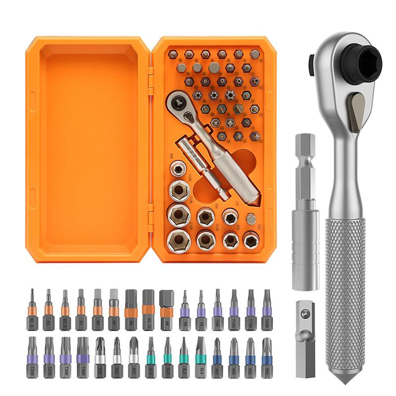 مجموعه پیچ‌گوشتی 42 در 1 گرین لاین Green Lion 42-IN-1 Ratchet Socket Set